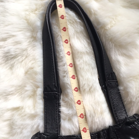 LUCKY BRAND BLACK LEATHER PURSE SUPER CUTE - Picture 6 of 8